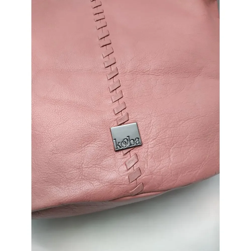 Kooba pink leather